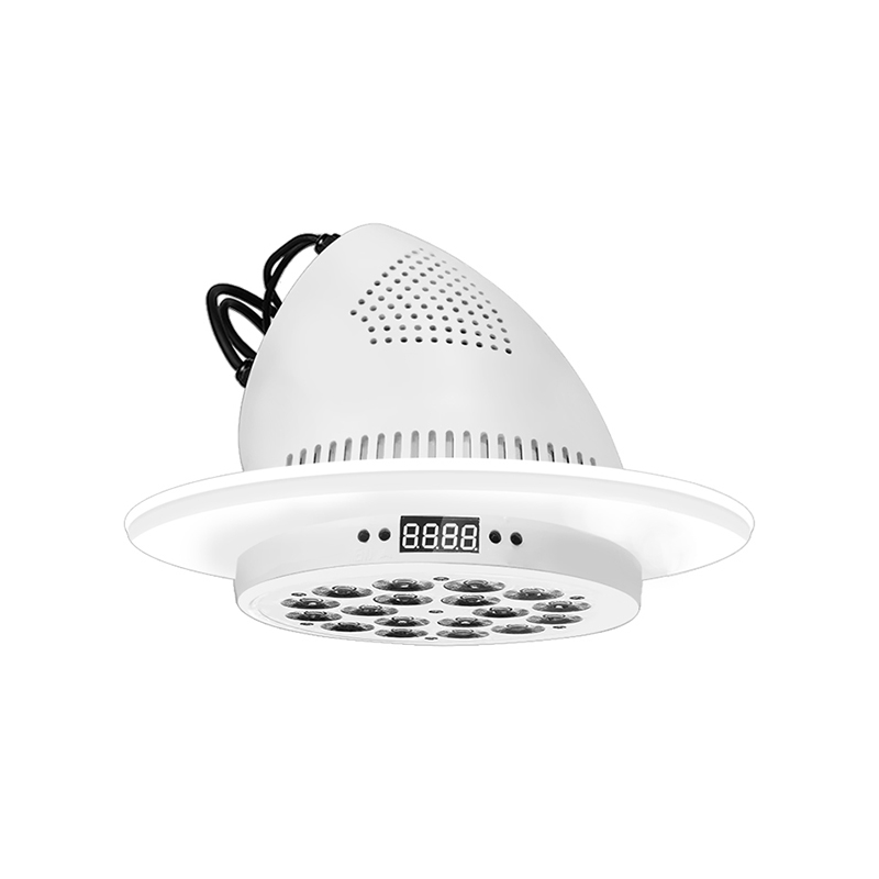 recessed 18-head PAR light